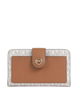 Michael Kors MK Charm Peněženka vanilla/acorn