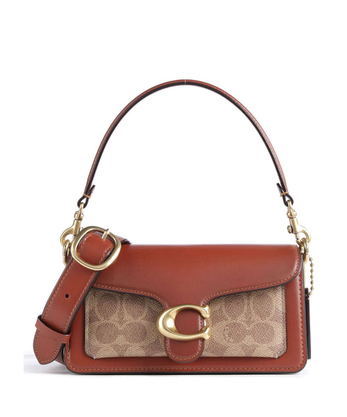 Coach Tabby 20 Crossbody bag tan rust