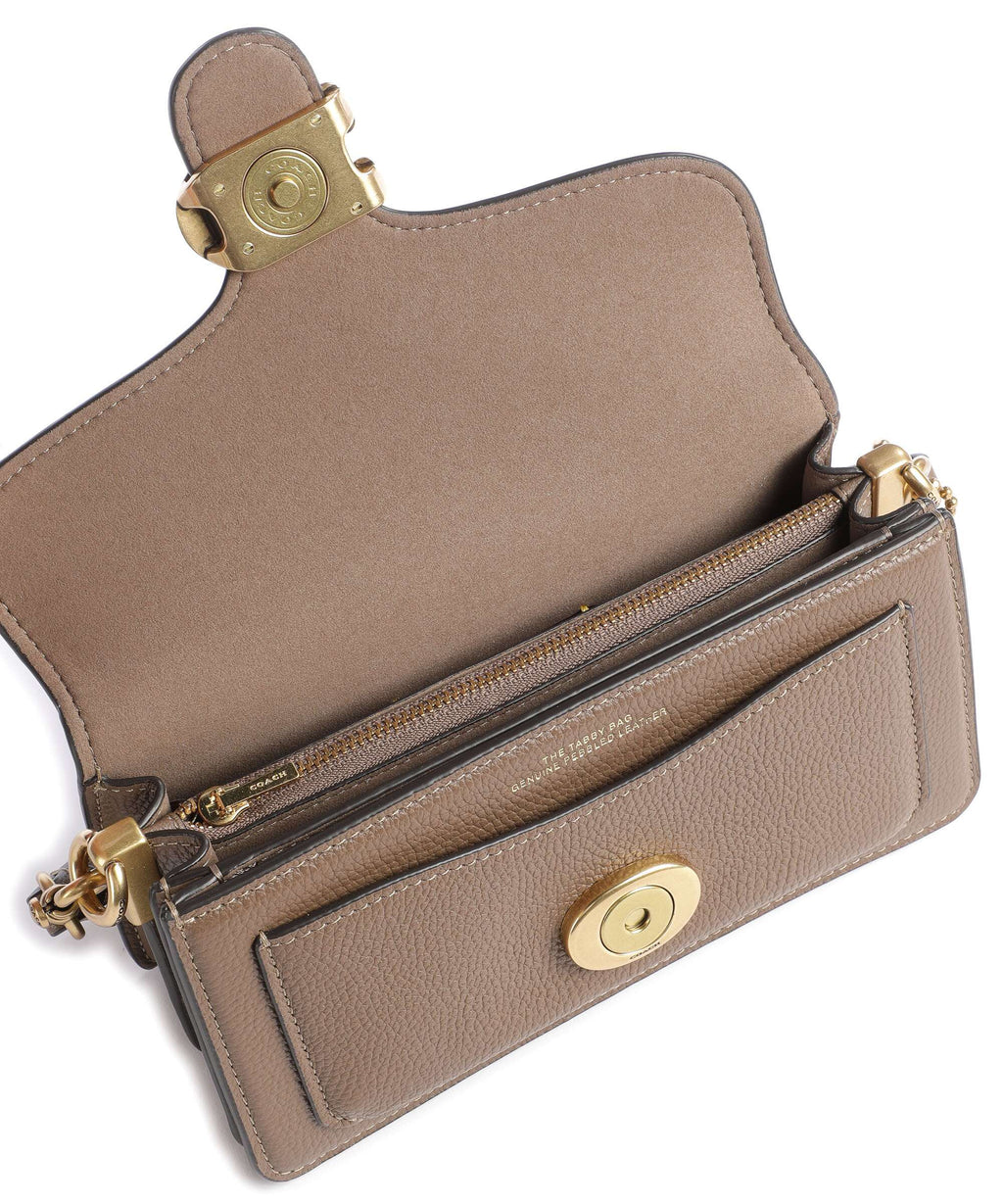 Coach Tabby 20 Crossbody bag dark stone