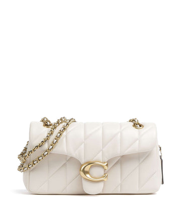Coach Tabby Quilted 26 Taška přes rameno chalk