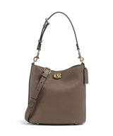 Coach Willow Soft 19 Velká kabelka dark stone