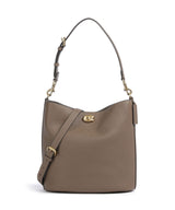 Coach Willow Soft Velká kabelka dark stone