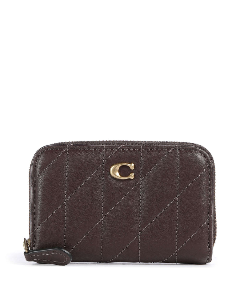 Coach Essential Quilted Pillow Wallet maple