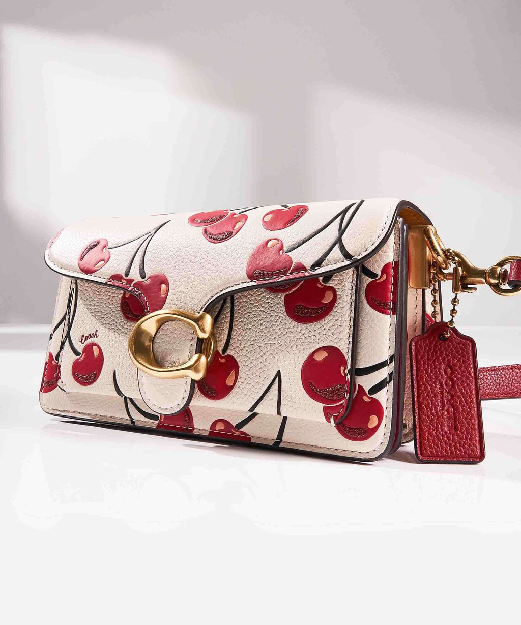 Coach Tabby Cherry Print 20 Shoulder bag chalk/multicolour