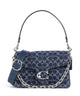 Coach Tabby Signature Chain Taška přes rameno deep blue/multicolour
