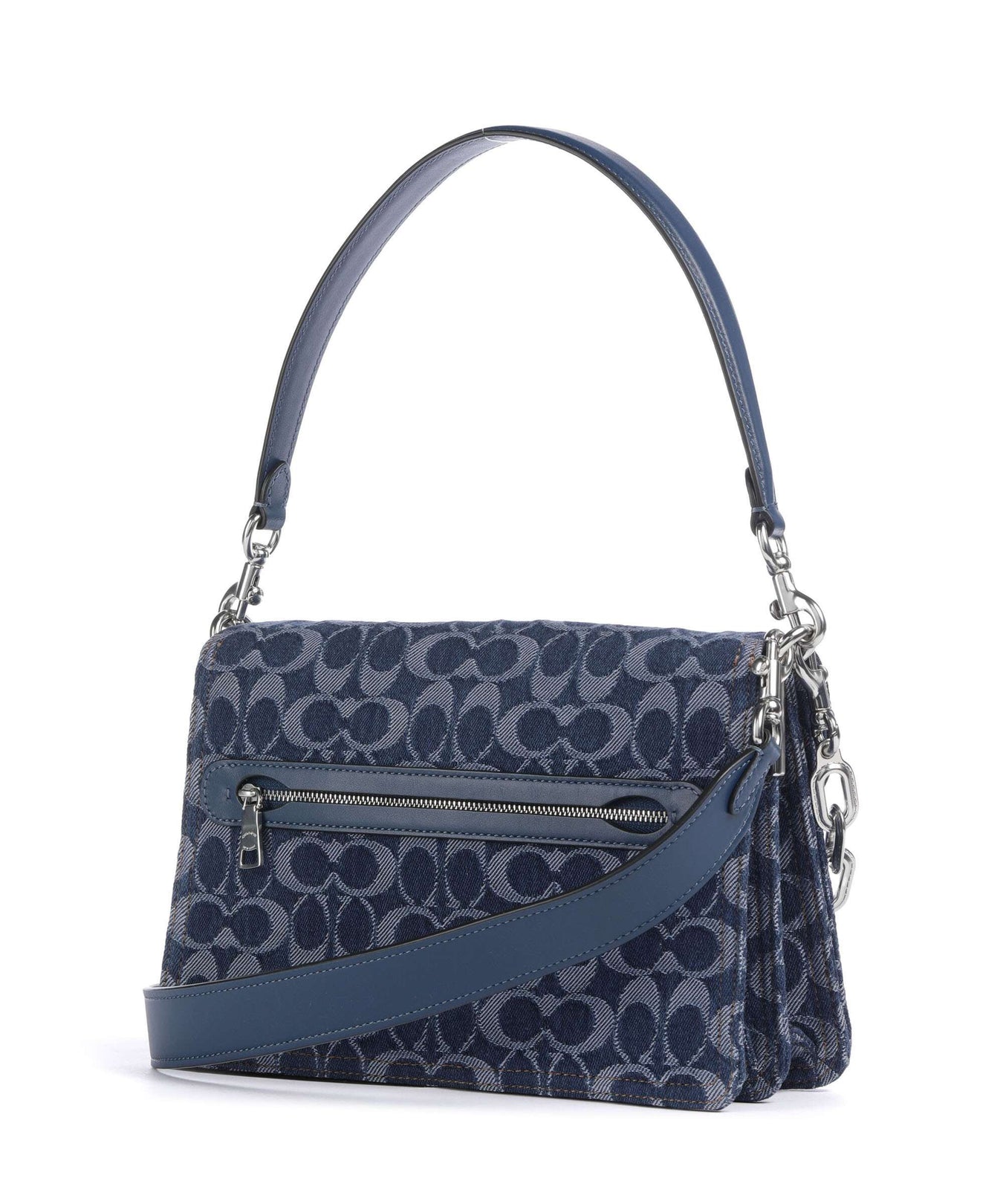 Coach Tabby Signature Chain Shoulder bag deep blue/multicolour