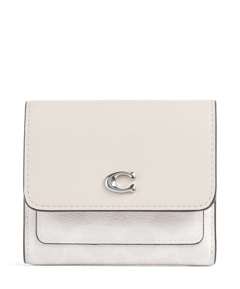 Coach Essential Signature Wallet white chalk