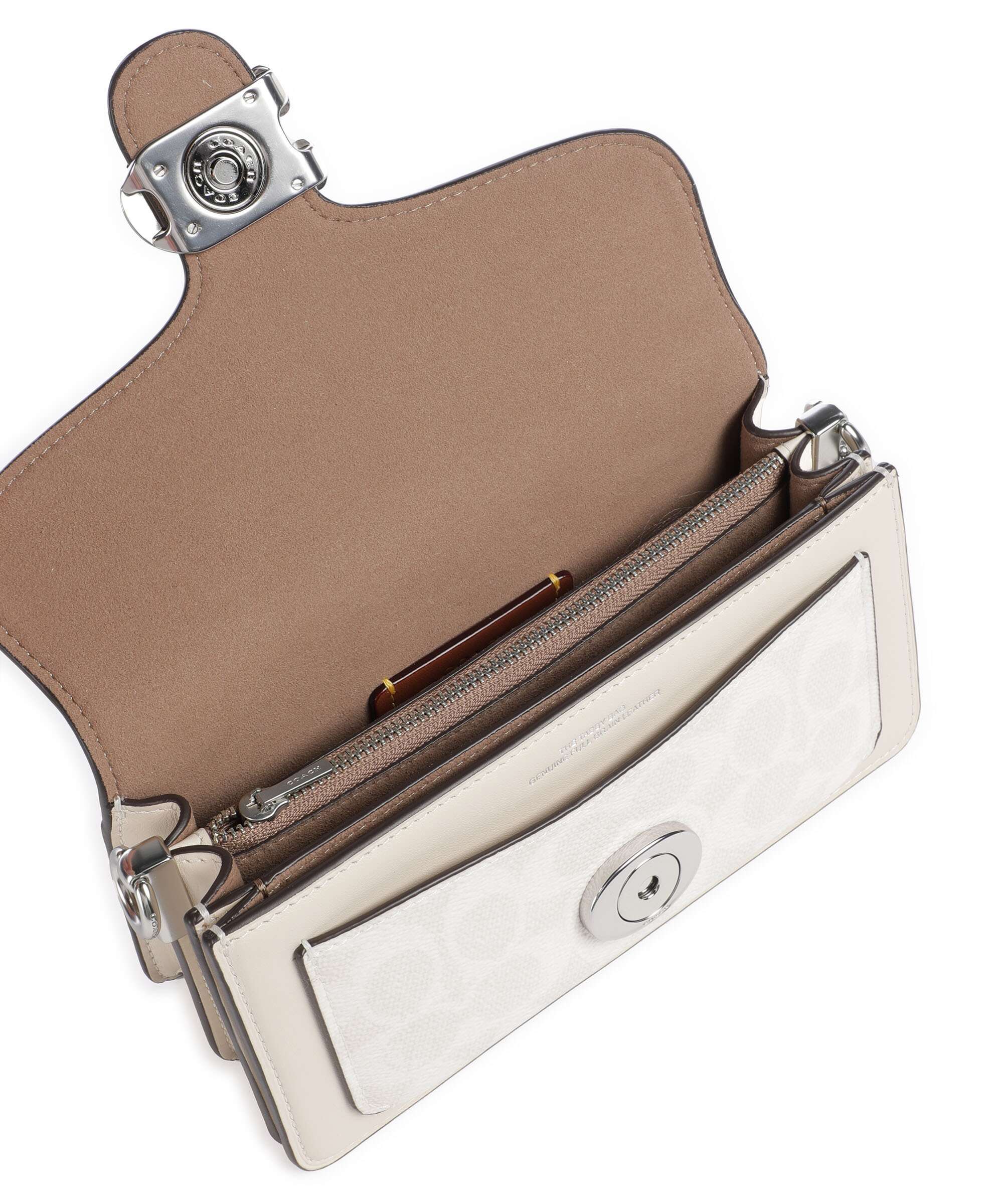 Coach Tabby 20 Shoulder bag white chalk