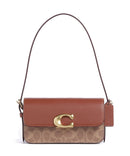 Coach Zoe Signature Taška přes rameno tan caramel
