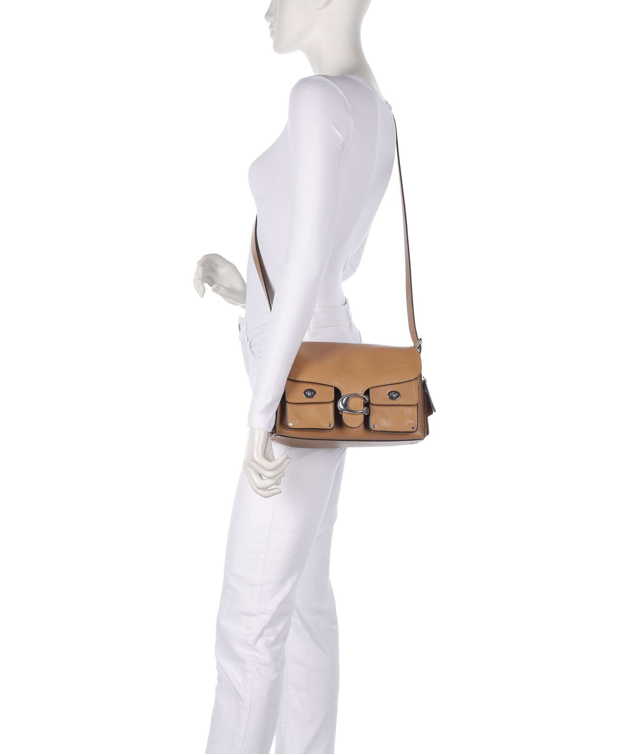 Coach Tabby Cargo Shoulder bag honey brown