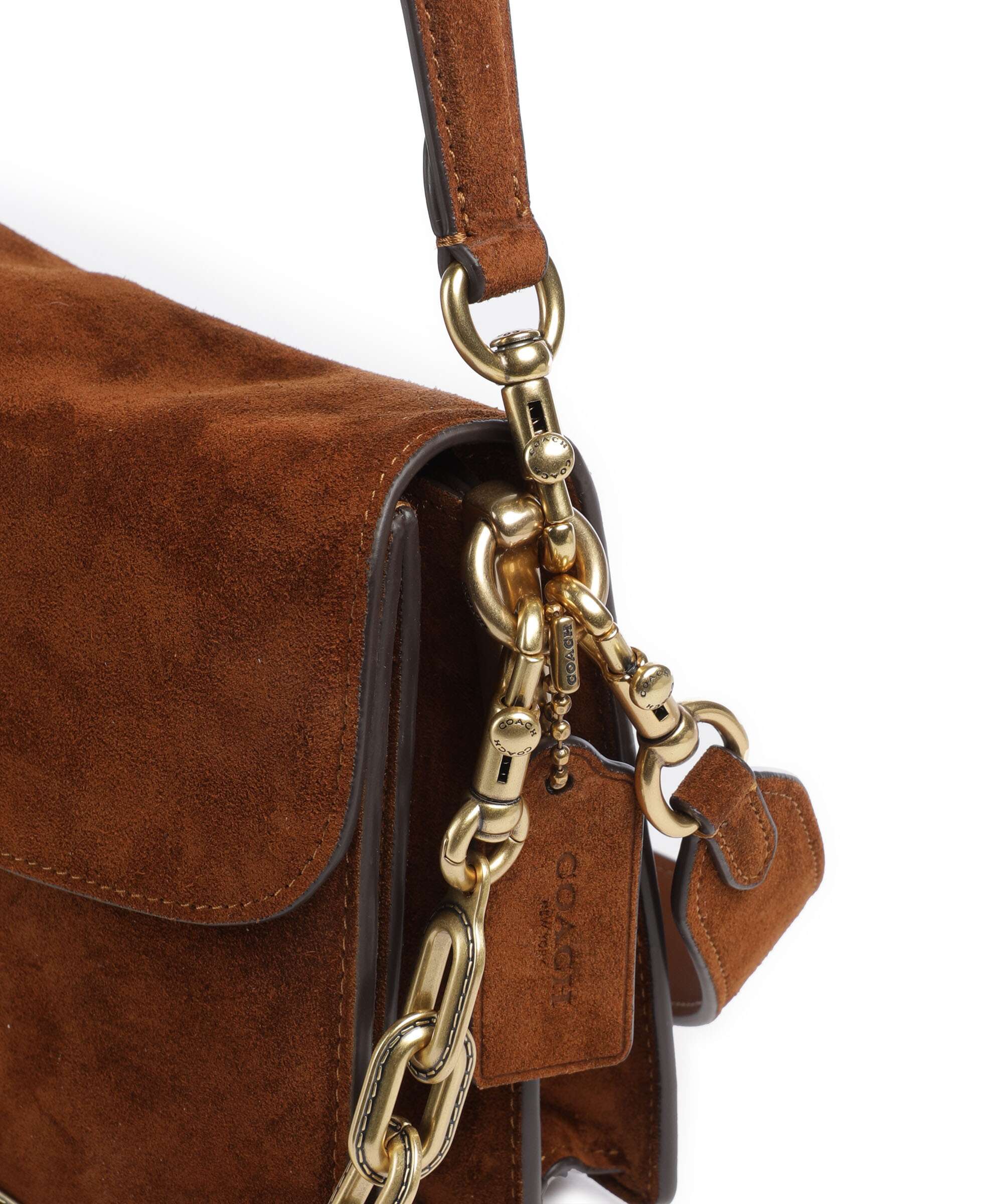 Coach Tabby Chain Shoulder bag warm brown