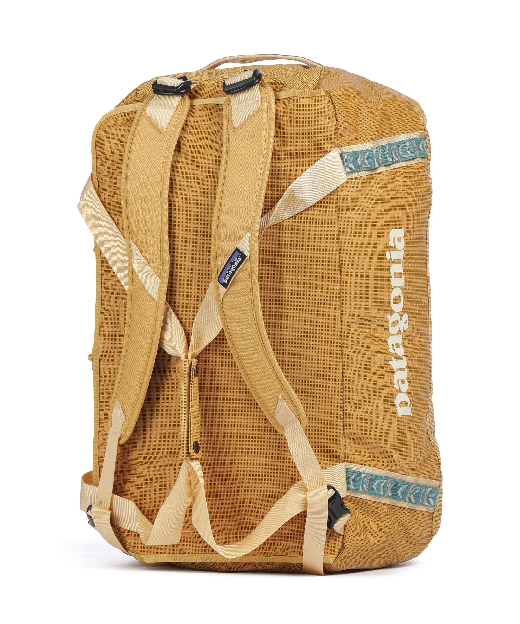 Patagonia Black Hole 55 Travel bag pufferfish gold