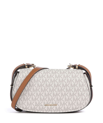 Michael Kors Lydia Small Kabelka přes rameno vanilla/acrn
