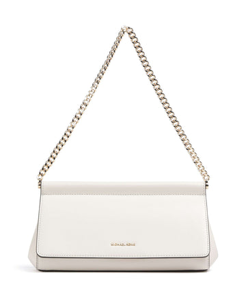 Michael Kors Carmine Medium Taška přes rameno light cream