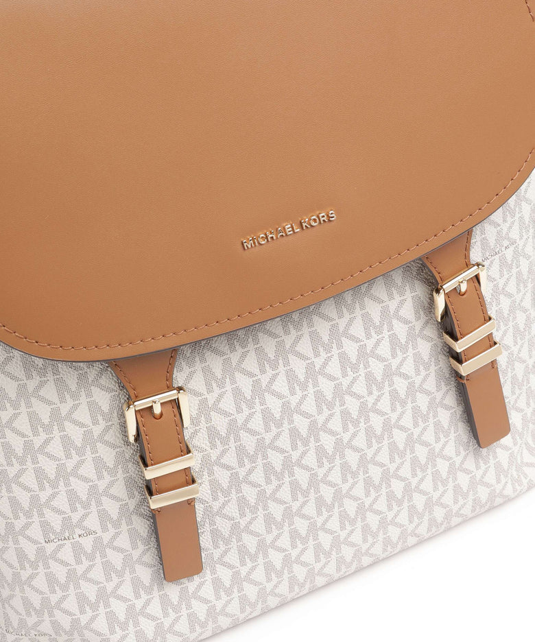 Michael Kors Quinn Medium Backpack vanilla/acrn