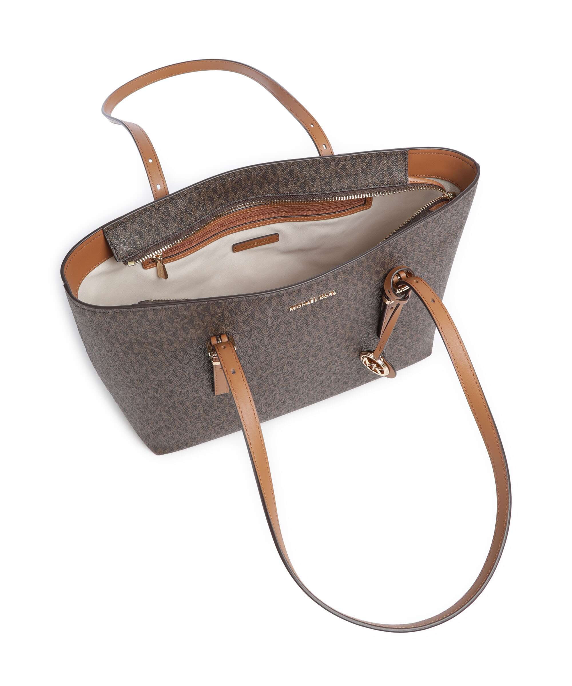 Michael Kors Quinn Medium Tote bag brown/acorn