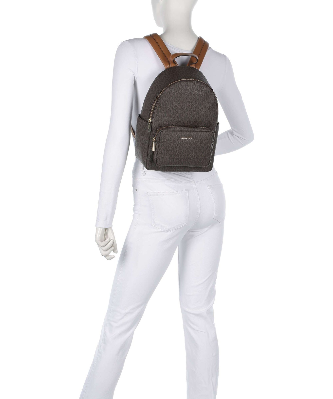 Michael Kors Tanner Medium Backpack brown/acorn