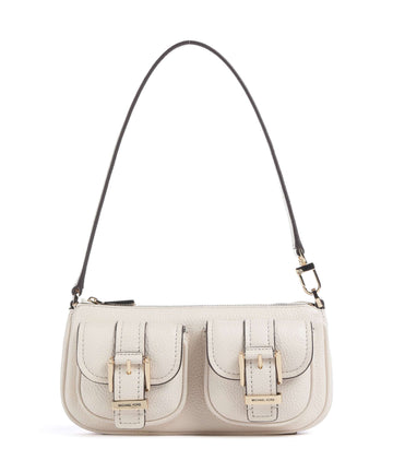 Michael Kors Zoe Small Taška přes rameno light cream