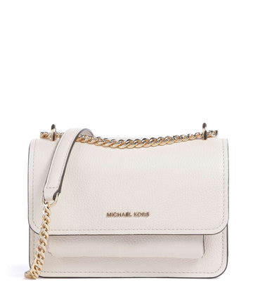 Michael Kors Claire Small Taška přes rameno light cream