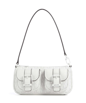 Michael Kors Zoe Small Taška přes rameno optic white