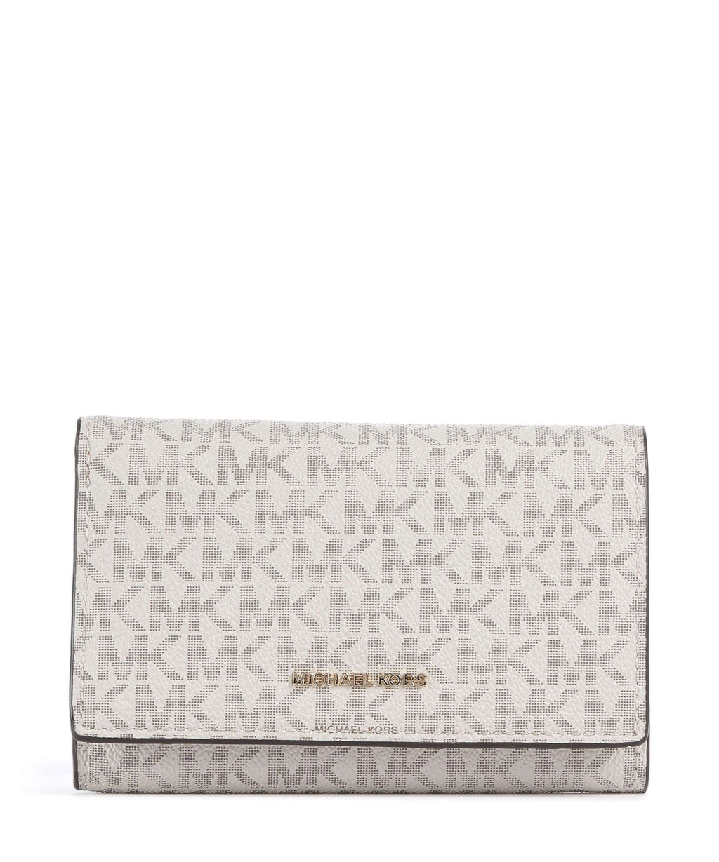 Michael Kors Jet Set Wallet vanilla/acorn
