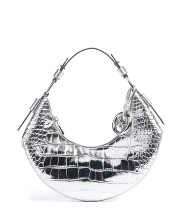 Michael Kors Koa Medium Taška přes rameno silver
