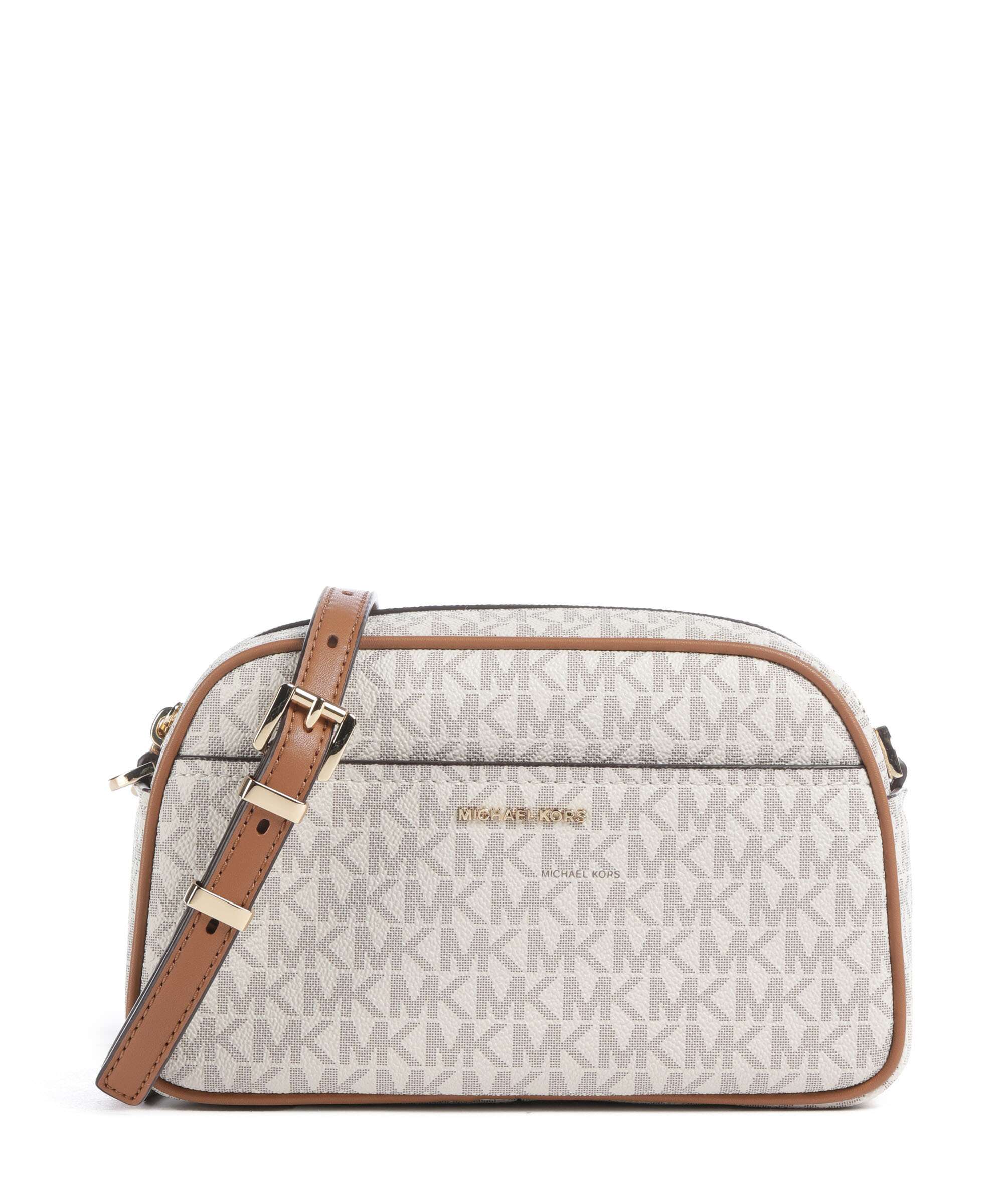 Michael Kors Jet Set Small Crossbody bag vanilla/acorn