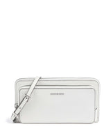 Michael Kors Jet Set Large Continental Kabelka přes rameno optic white