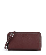 Michael Kors Jet Set Large Continental Kabelka přes rameno oxblood