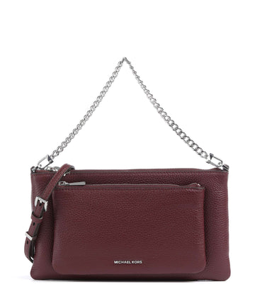 Michael Kors Jet Set Taška přes rameno oxblood