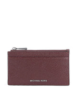 Michael Kors Jet Set Pouzdro na kreditní kartu oxblood