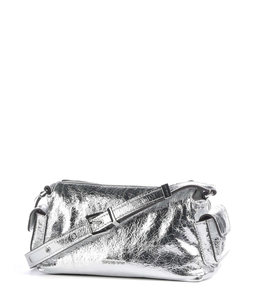 Michael Kors Dakota Small Crossbody bag silver