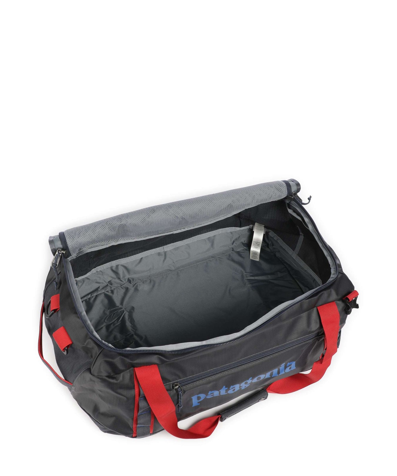 Patagonia Black Hole 55 Travel bag smolder blue w/amanita red