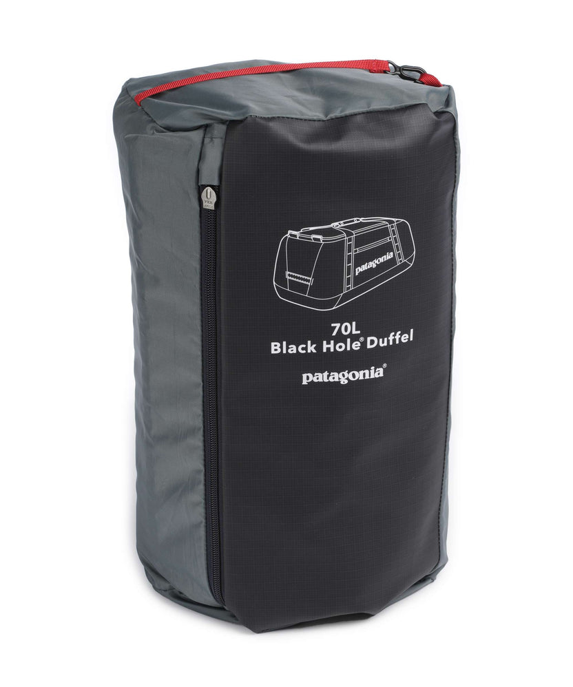 Patagonia Black Hole 70 Travel bag smolder blue w/amanita red