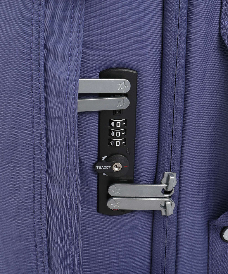 Kipling Basic Spontaneous M Spinner (4 wheels) ocean blue
