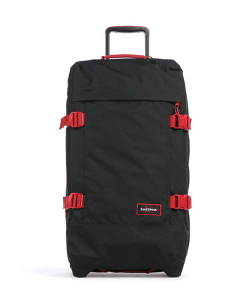 Eastpak Tranverz M Cestovní taška s kolečky kontrast scarlet