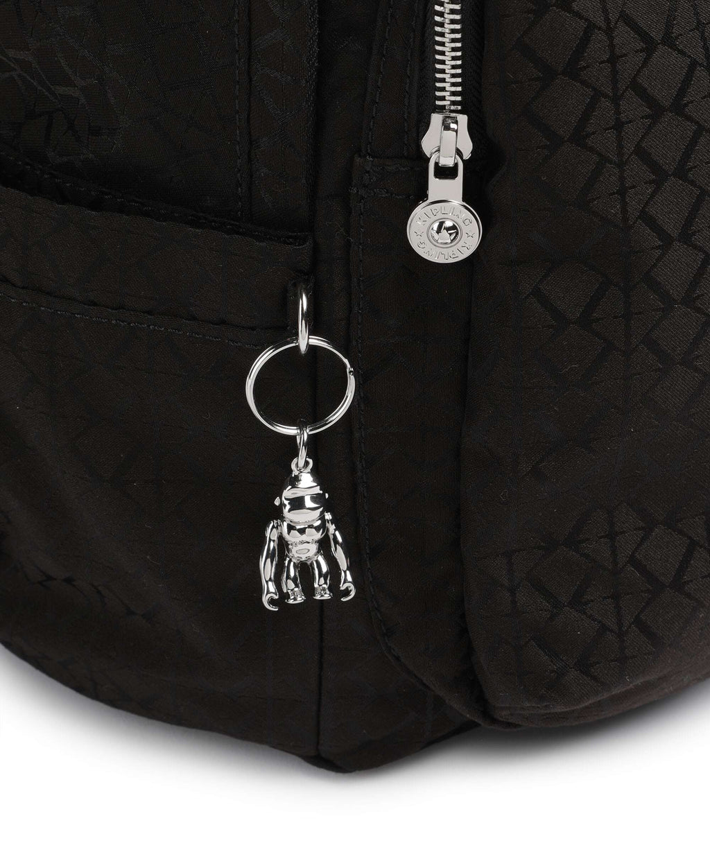 Kipling Elevated Delia Backpack noir sign