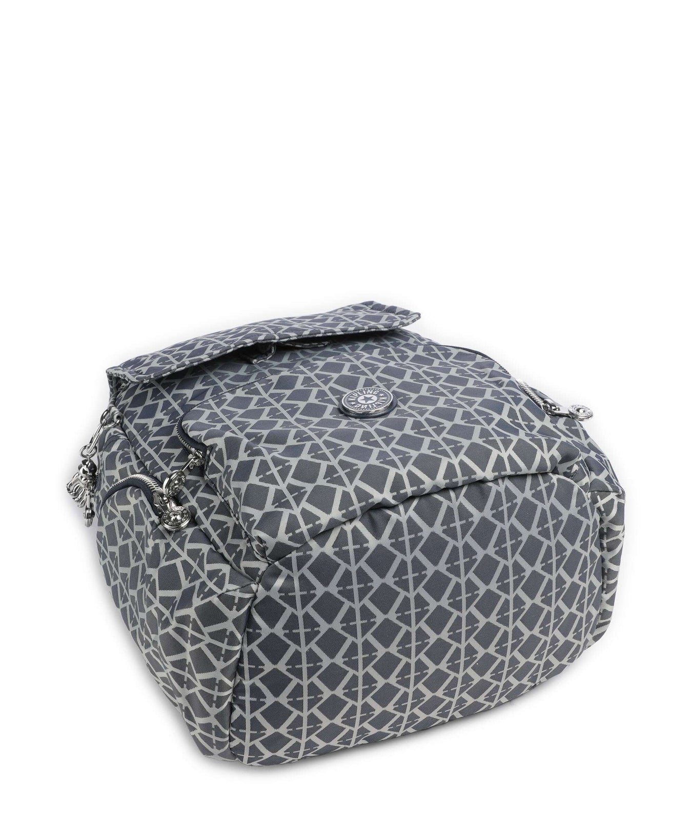 Kipling Elevated City Zip S Backpack navy sign