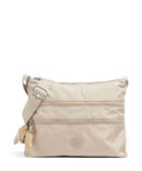 Kipling Basic Alvar Taška přes rameno sparkled beige