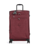 Kipling Basic New Youri M Kufr se 4 kolečky lounge wine