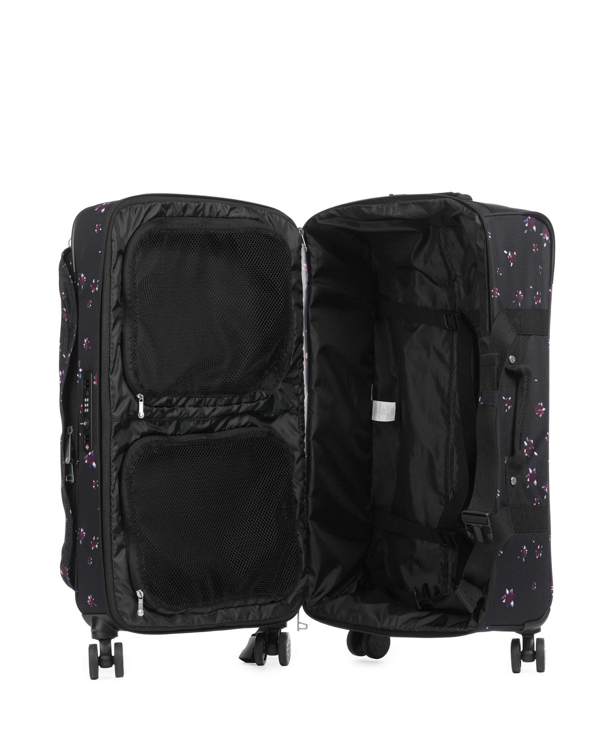 Kipling Basic Spontaneous M Spinner (4 wheels) night flower