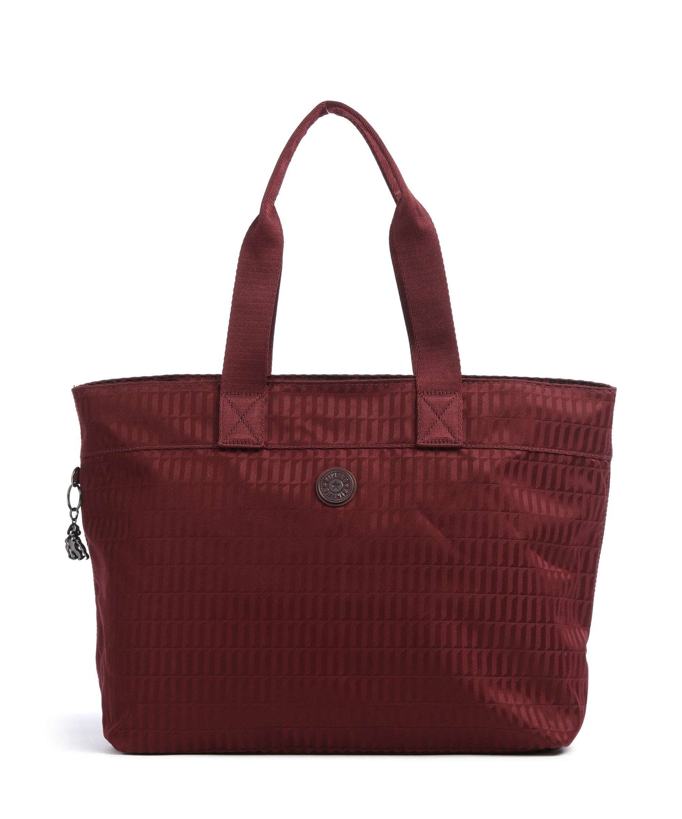 Kipling Elevated Colissa Up Tote bag maroon tile