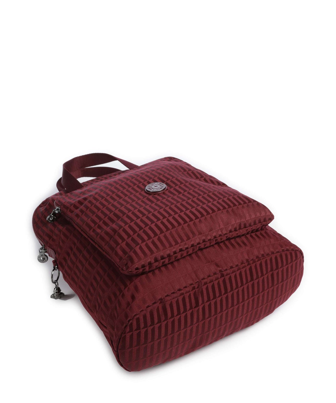 Kipling Elevated Kazuki Backpack maroon tile