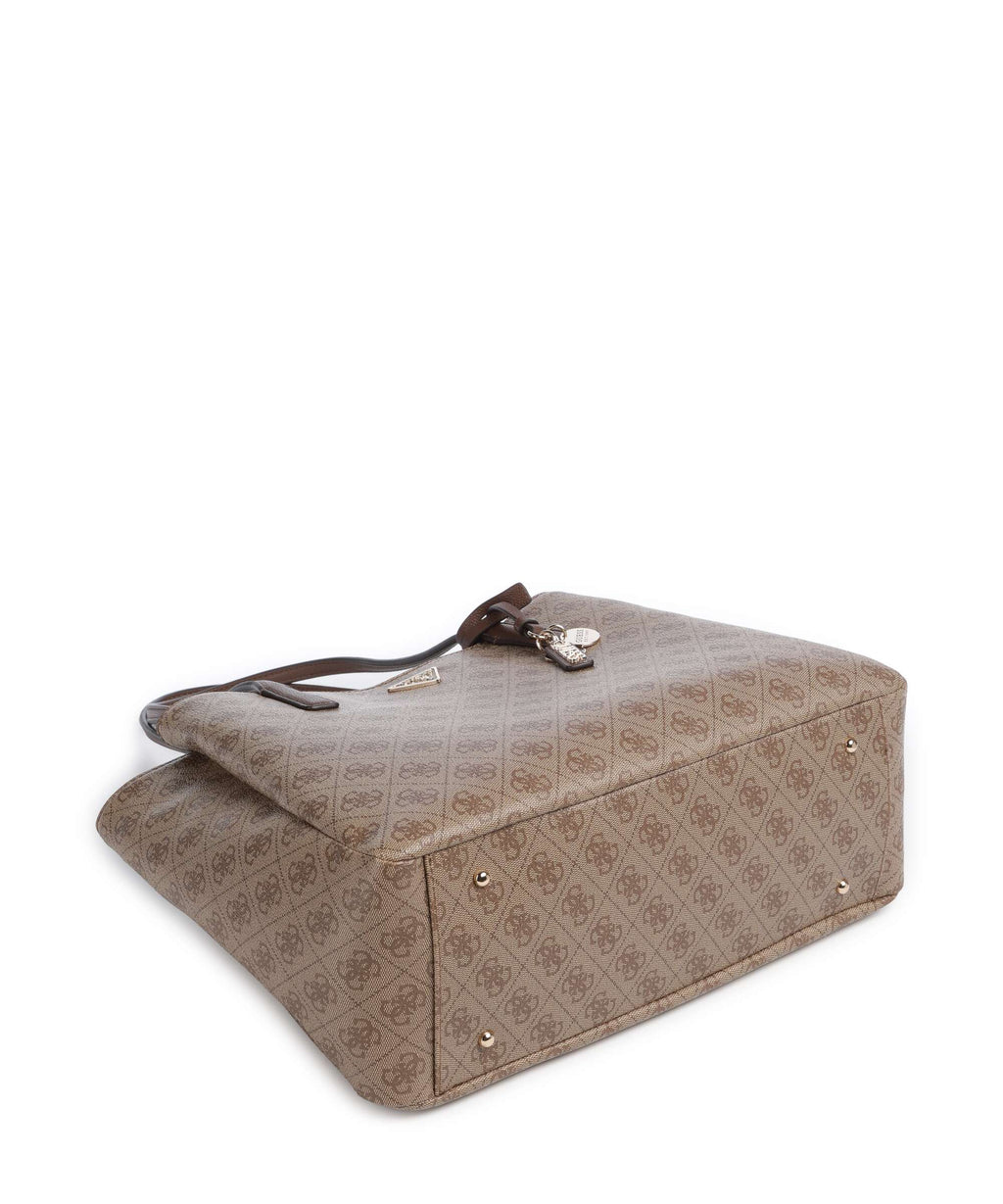 Guess Noelle II Tech Tote bag latte logo/brown
