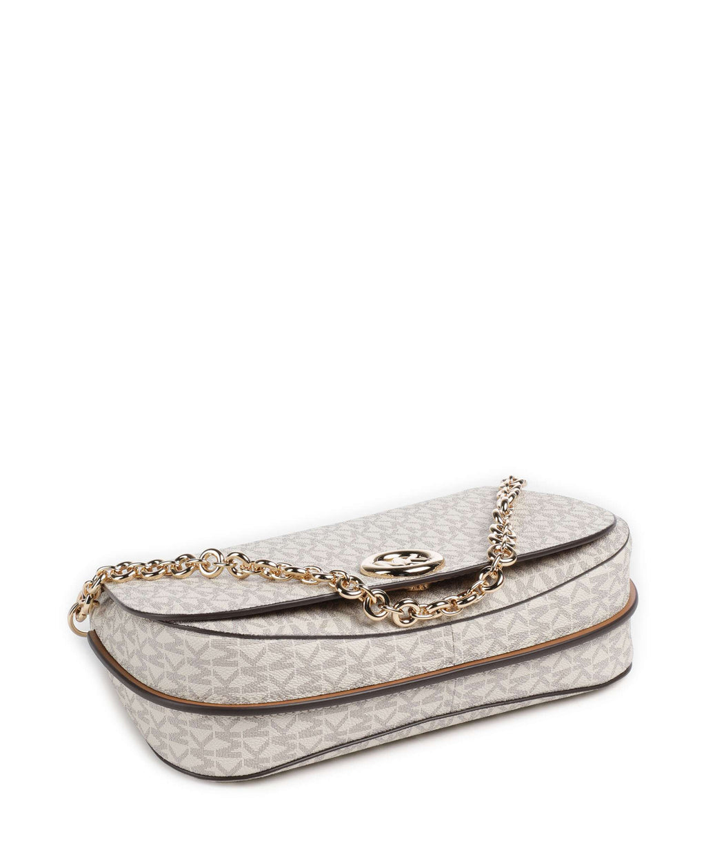 Michael Kors Nolita Medium Shoulder bag vanilla/acorn