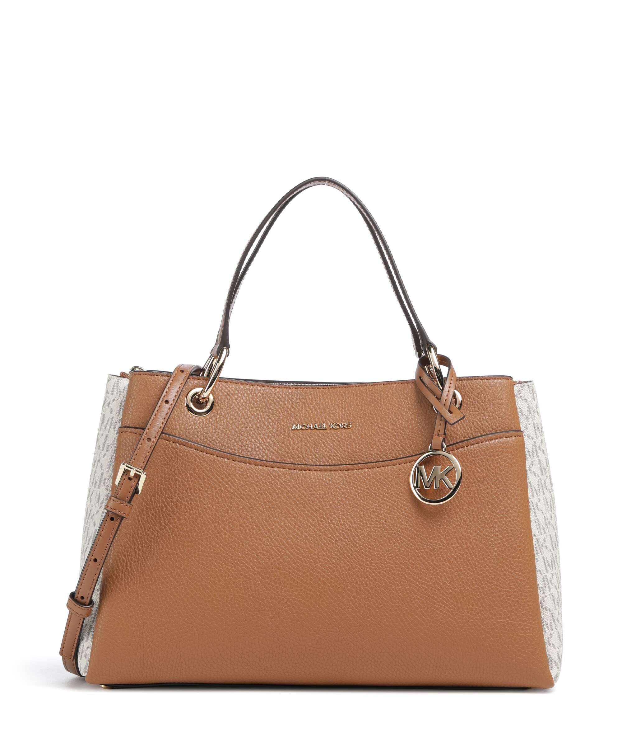 Michael Kors May Medium Handbag vanilla/acorn