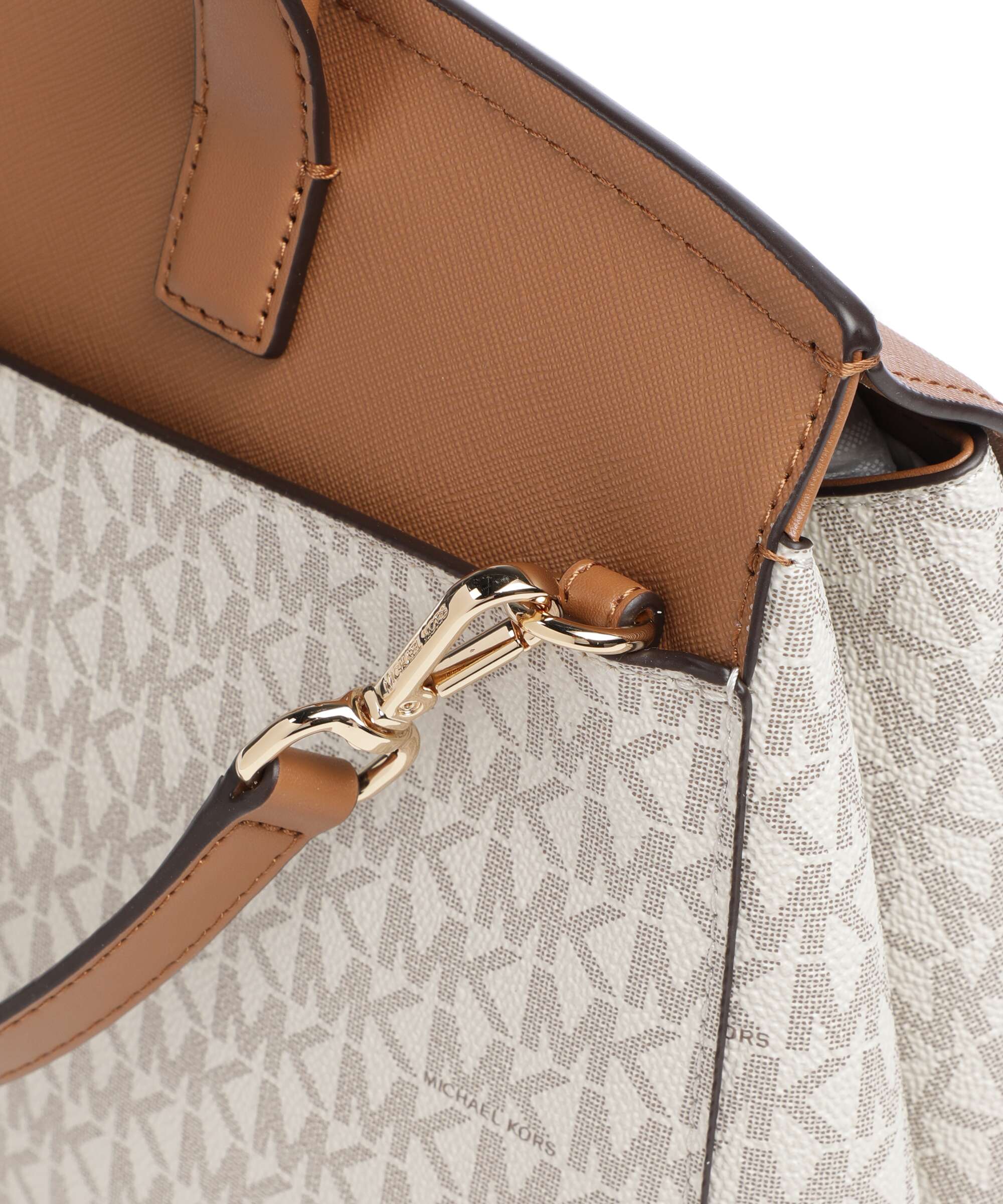 Michael Kors Landry Medium Handbag vanilla/acorn