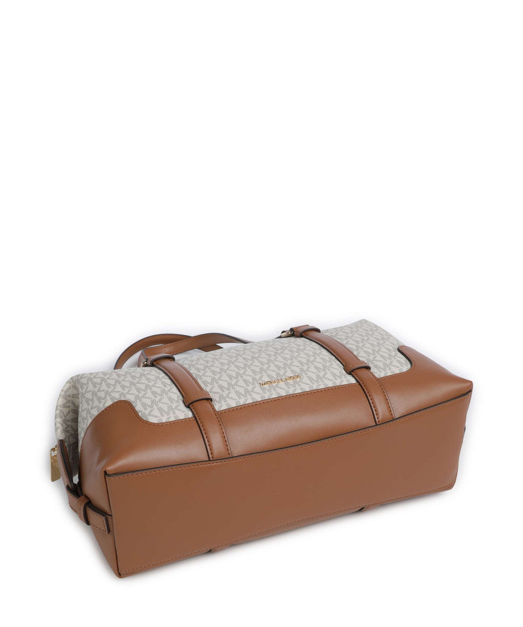 Michael Kors Teddi Large Shoulder bag vanilla/acorn