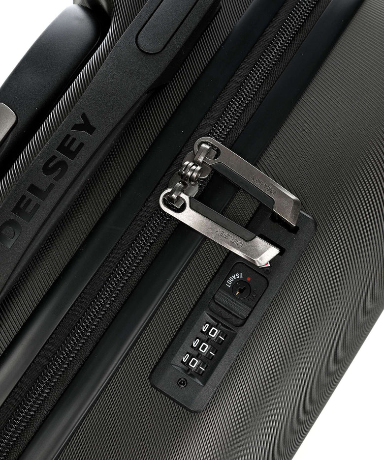 Delsey Paris Comete + Slim Line Spinner (4 wheels) schwarz