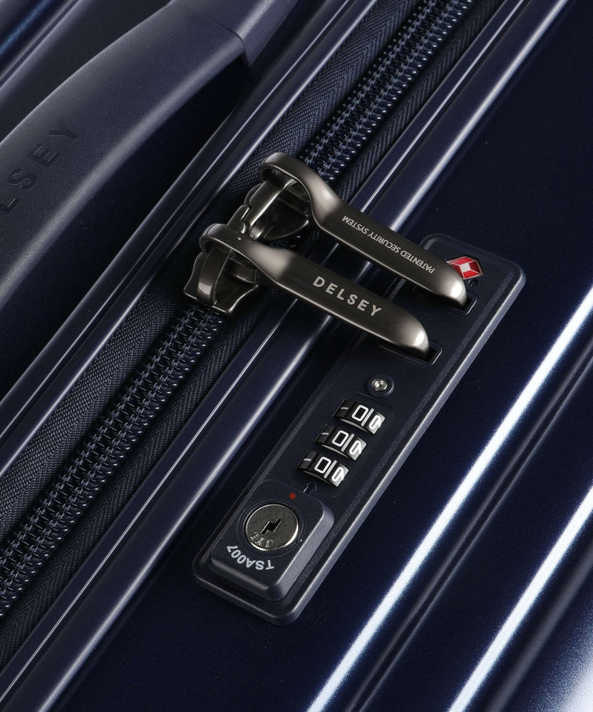 Delsey Paris Caumartin Plus Spinner (4 wheels) stahlblau